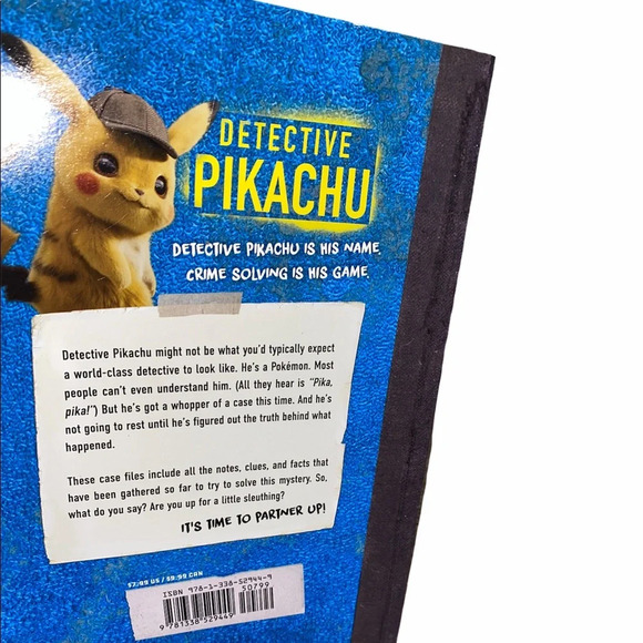 Pokémon Pikachu Case files book with poster in back - Picture 2 of 4